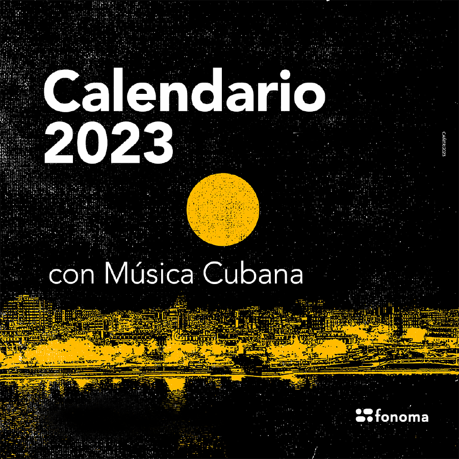 Calendario 2023 con música cubana