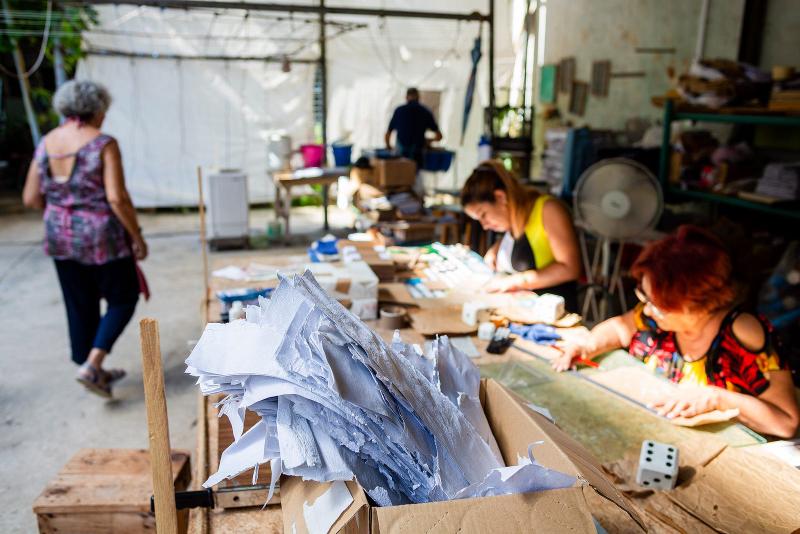 El taller de CicloEcoPapel