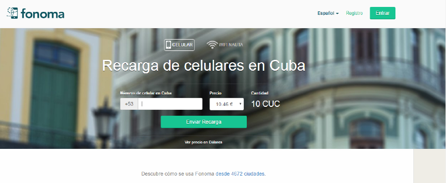 ¿Cómo hacer una recarga a un celular en Cuba online?