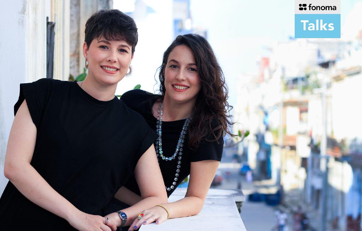 Greta y Gabriela Reyna, artistas cubanas
