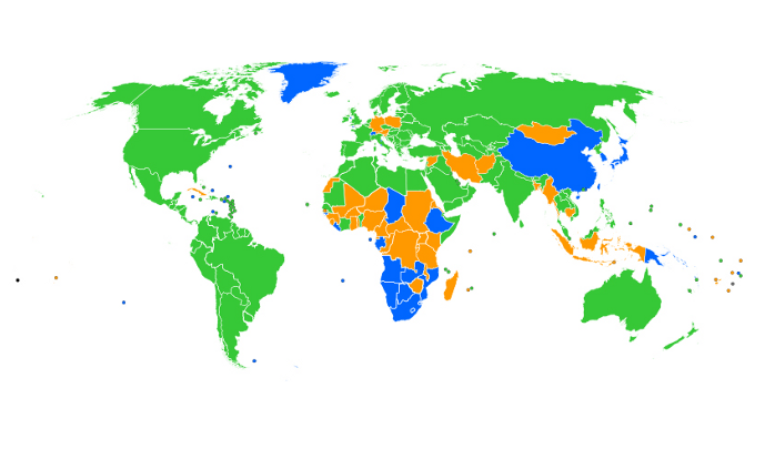 Chrome (verde) Mozilla (amarillo) Internet Explorer (azul) Fuente StatCounterGlobalStats