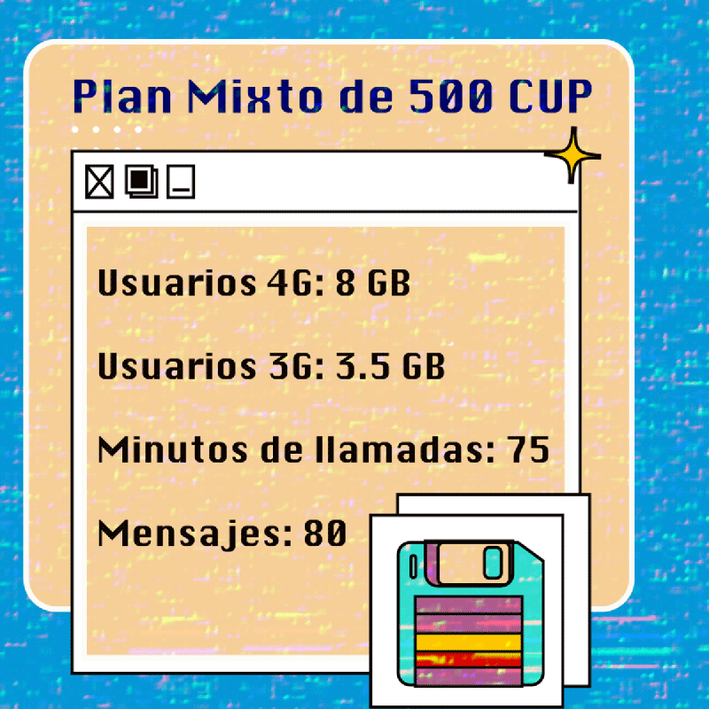 El plan de 500 CUP tiene la mejor relación entre cantidad y precio