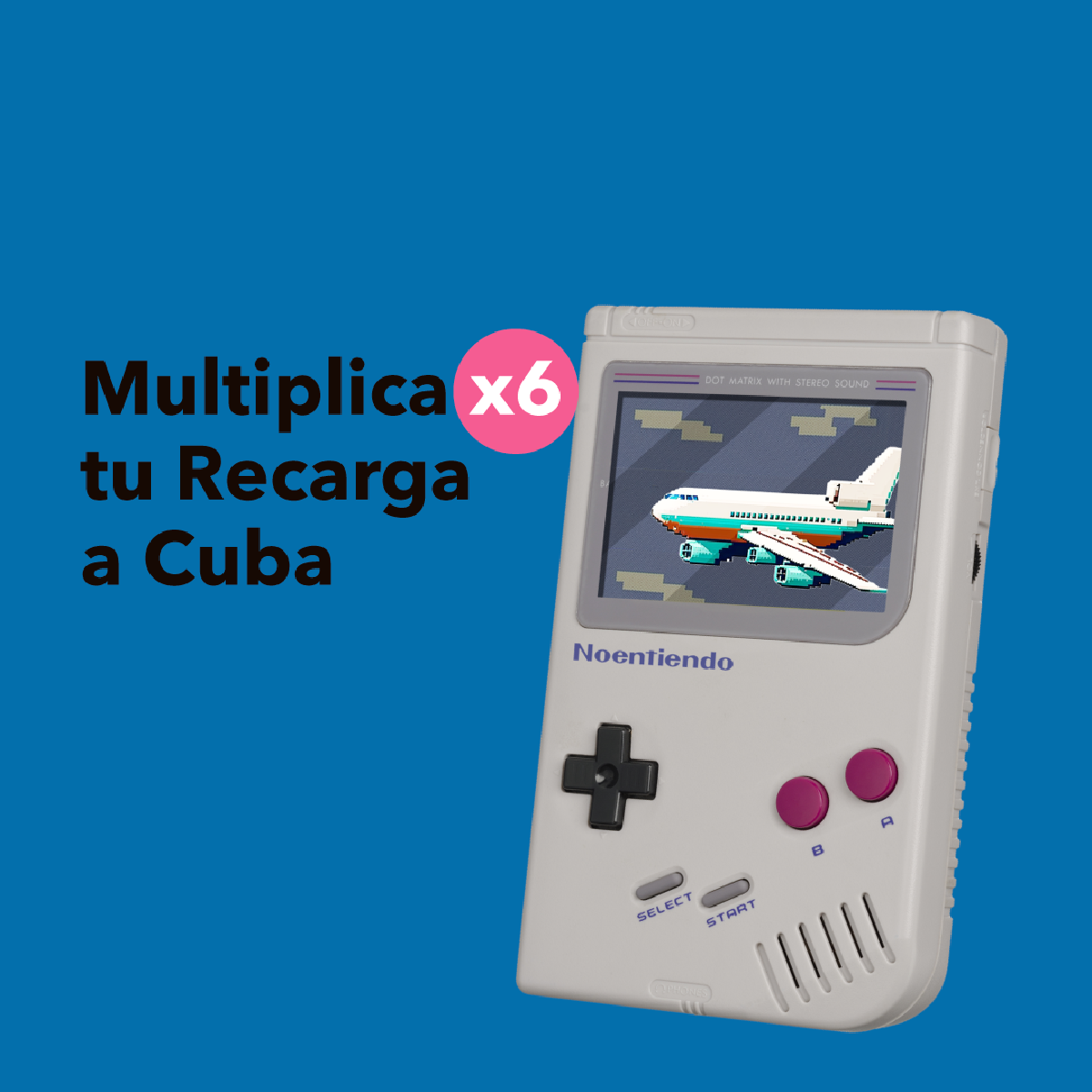 Nueva promo de Recarga x6 a Cuba