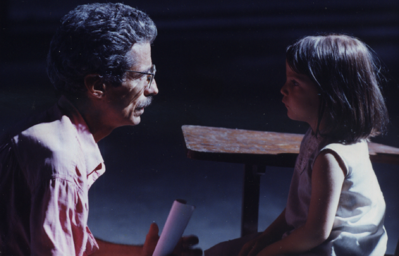Durante la filmación de “La vida es silbar”