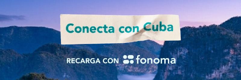 Conecta con Cuba — recarga con Fonoma