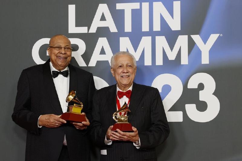 Chucho Valdés y Paquito D’Rivera en ceremonia de los Latin Grammy