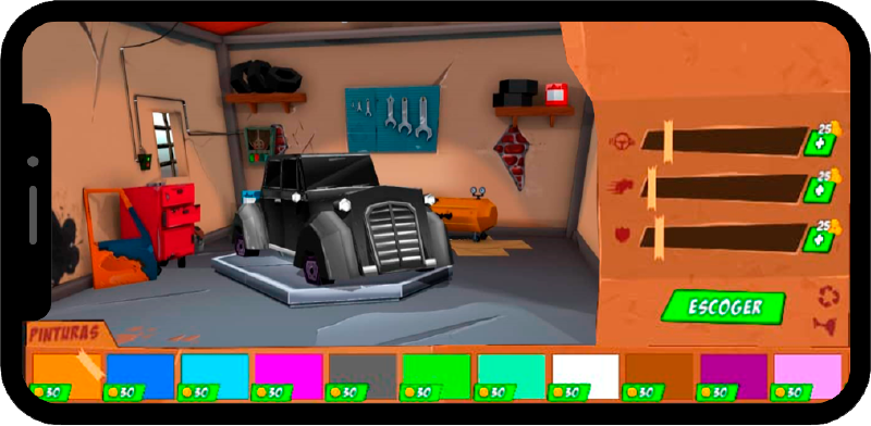 Imagen del videojuego La Pira.