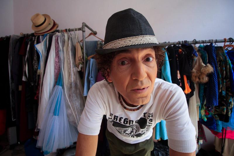 Marcel Marceau y Charles Chaplin han sido ejemplos para El Flacomímico