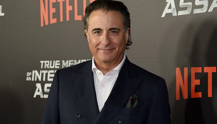 Andrés Arturo García Menéndez, más conocido como Andy García, es un actor cubano-estadounidense según Wikipedia, pero su fama es internacional