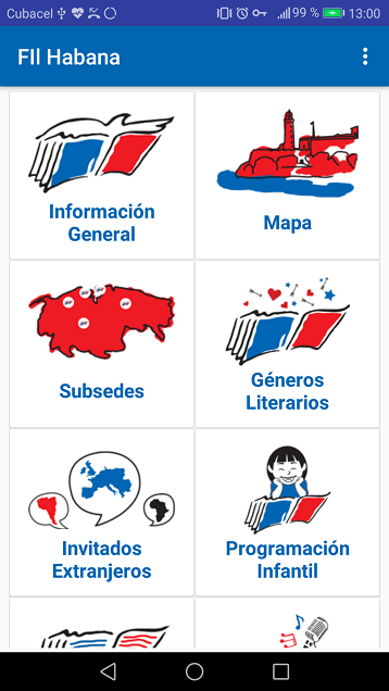 Captura de pantalla de Ventajas de usar el app de la Feria del Libro