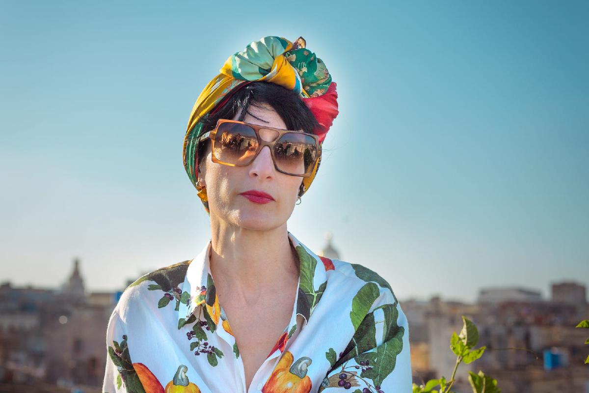 La artista Cucú Diamantes, fundadora del Festival de la Mujer 7 Palabras