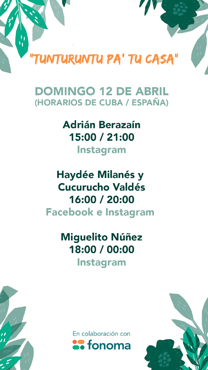 Captura de pantalla de Domingo 12 de abril