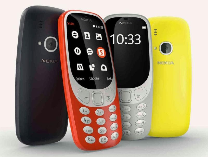 El Nokia 3310: todo un clásico rescatado en 2017. (Click en la foto para más información)