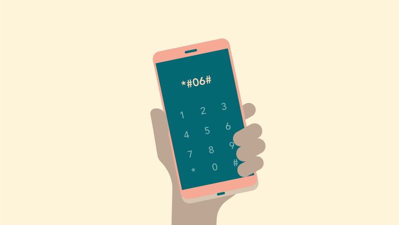 Para consultar el IMEI en tu celular, sólo debes marcar *#06#