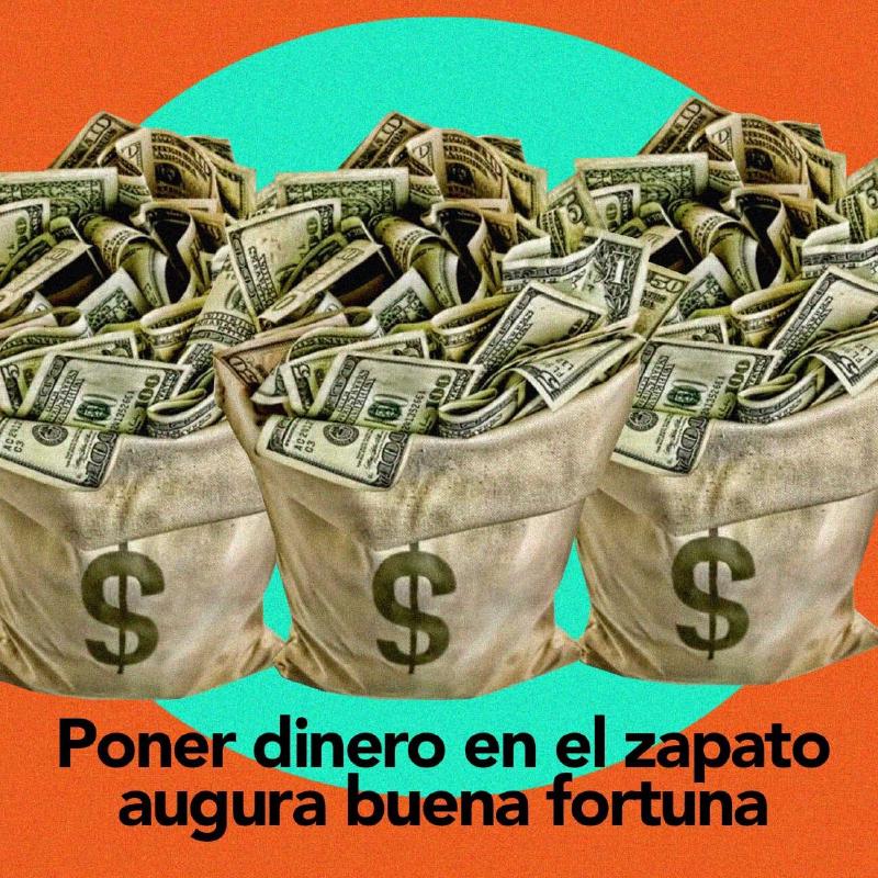 tradiciones cubanas de fin de año: guardar dinero en el zapato