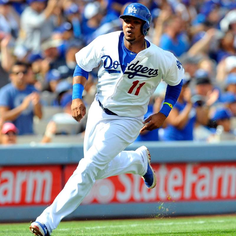 Arruebarrena jugó 22 partidos con los Dodgers