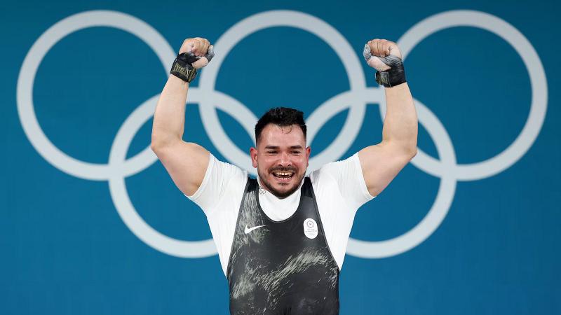 Participar en los juegos ya fue una victoria para Ramiro Mora