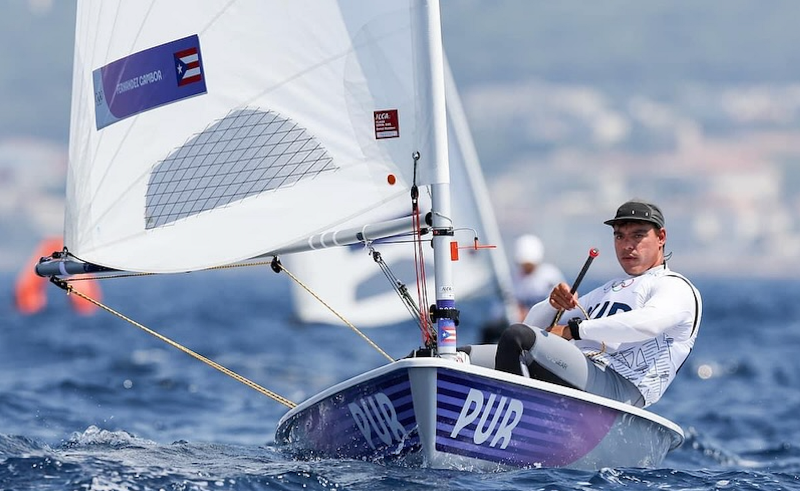 Pedro Luis Fernández navegó en representación de Puerto Rico