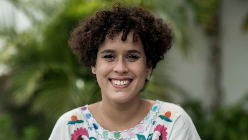 Violena Ampudia, directora de cine documental. Foto cortesía de Las Frescas.