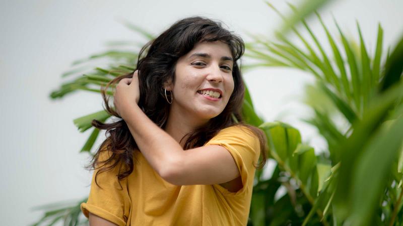 Leysa Medina, actriz y productora. Foto cortesía de Las Frescas.