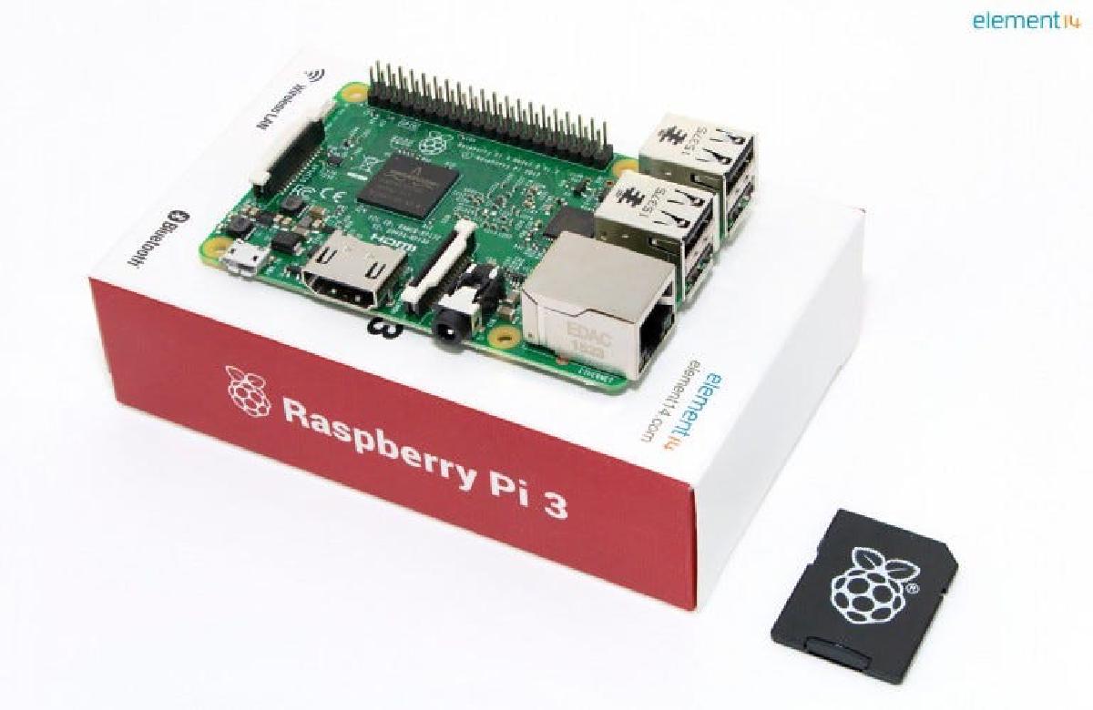 Una Raspberry Pi. Tomado de farnell.com