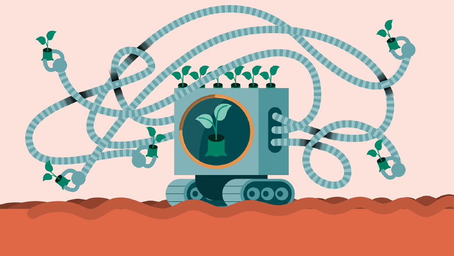 ¿Qué relación pueden tener los robots con el “agro” de la esquina?