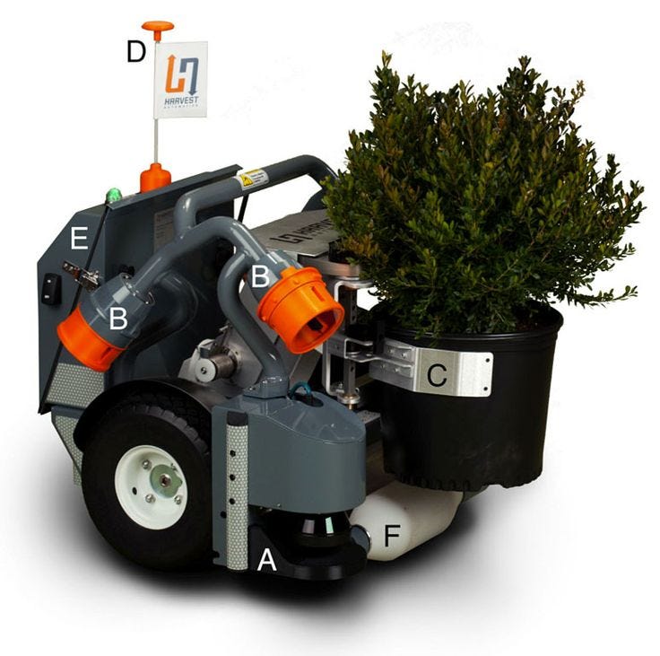 Imagen sobre Farmer Drone es otro de los robots que se abren camino hacia los campos