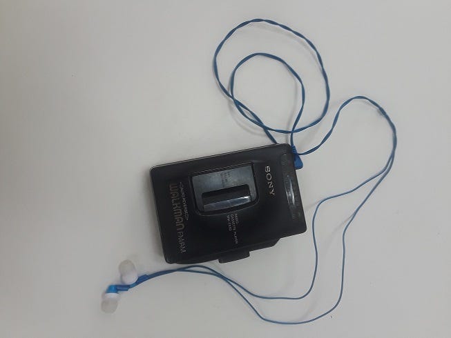 Entre los primeros reproductores portátiles fue popular la marca Sony.
