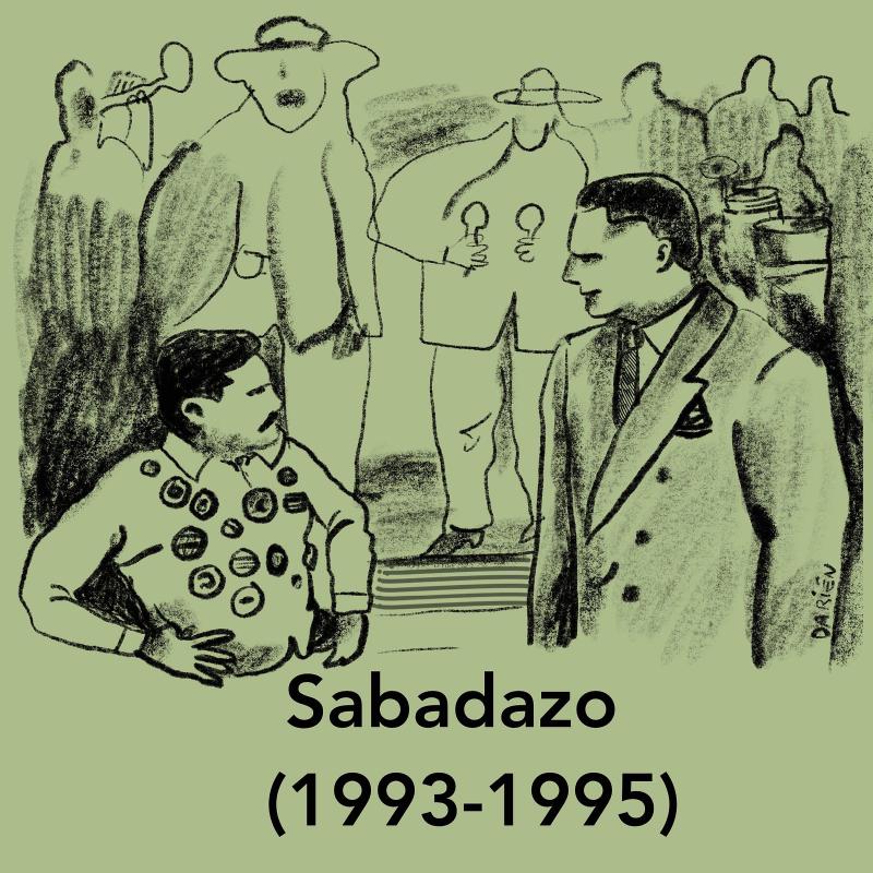 “Sabadazo” fue un oasis de risas dentro de la crisis de los años 90