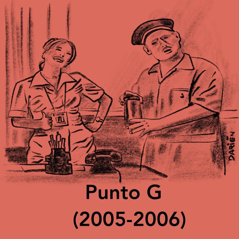 Hidroelia y Beto eran personajes protagónicos de Punto G