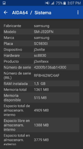 Captura de pantalla de Usar aplicaciones como AIDA64