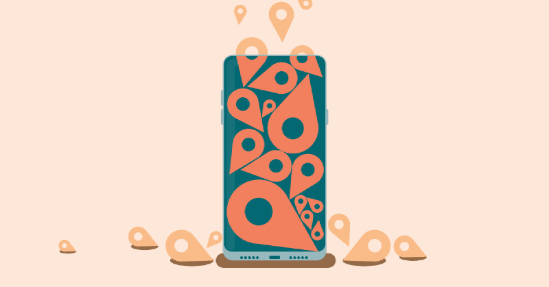 Marcar tus lugares más visitados en el mapa es una de las funciones de estas apps