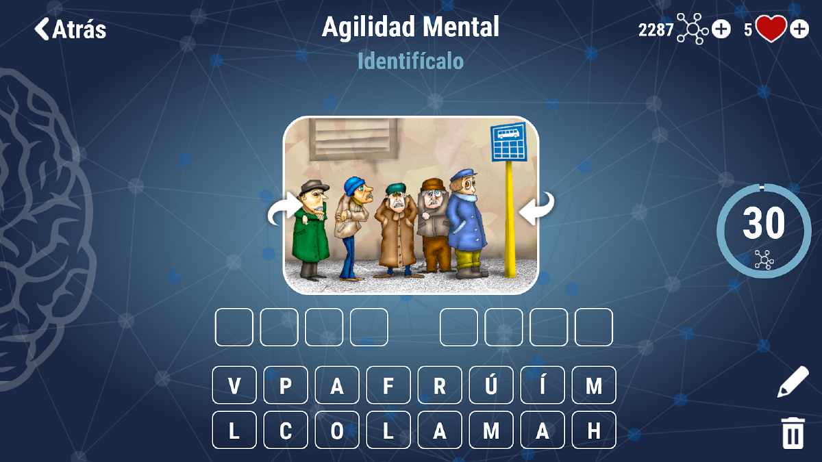 Captura de pantalla del juego La Neurona