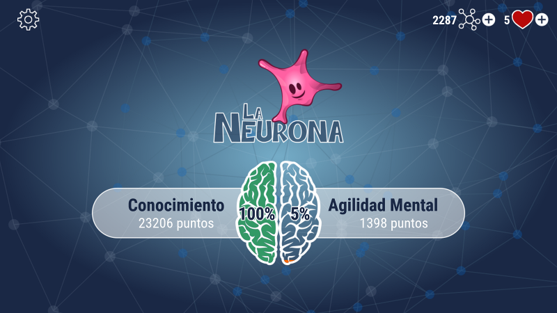 Captura de pantalla del juego La Neurona