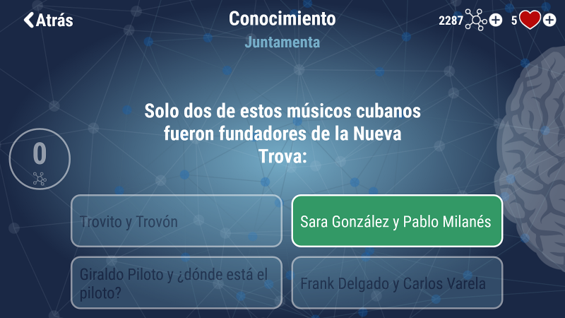 Captura de pantalla del juego La Neurona