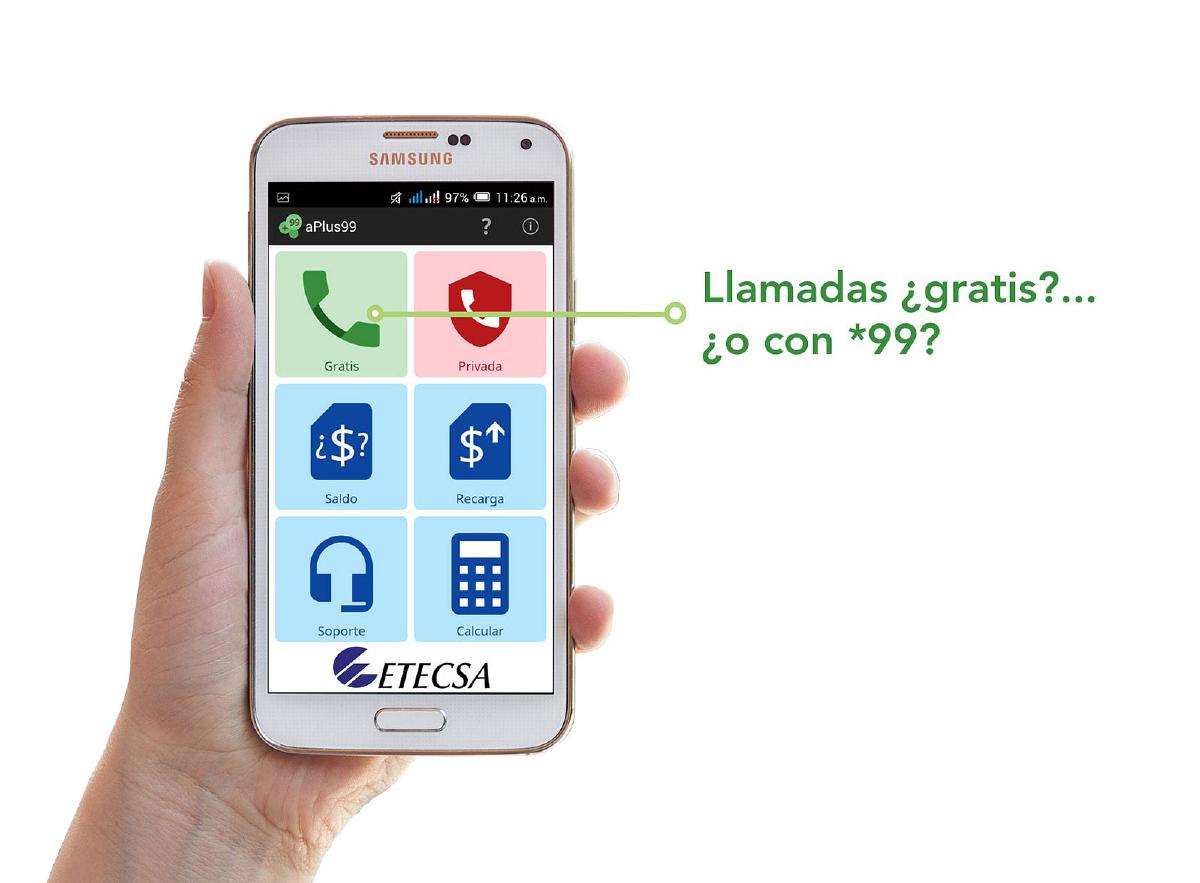 Existen aplicaciones móviles cubanas para simplificar servicios de ETECSA como la llamada a cobro revertido
